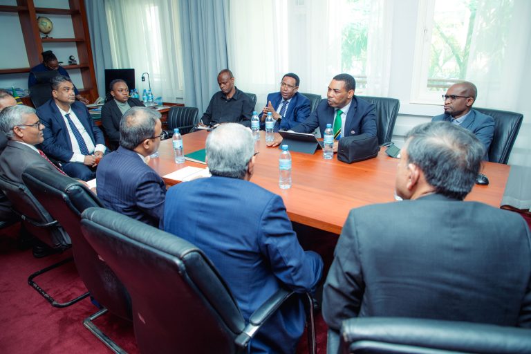 WAZIRI DKT. NCHEMBA ATETA NA WAWEKEZAJI SEKTA YA BIMA KUTOKA INDIA