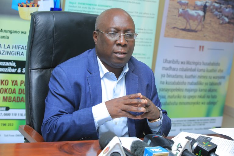 NEMC YAIPIGA FAINI YA SHIL.BILIONI MOJA KAMPUNI YA UCHIMBAJI MADINI  WILLIAMSON DIAMOND 