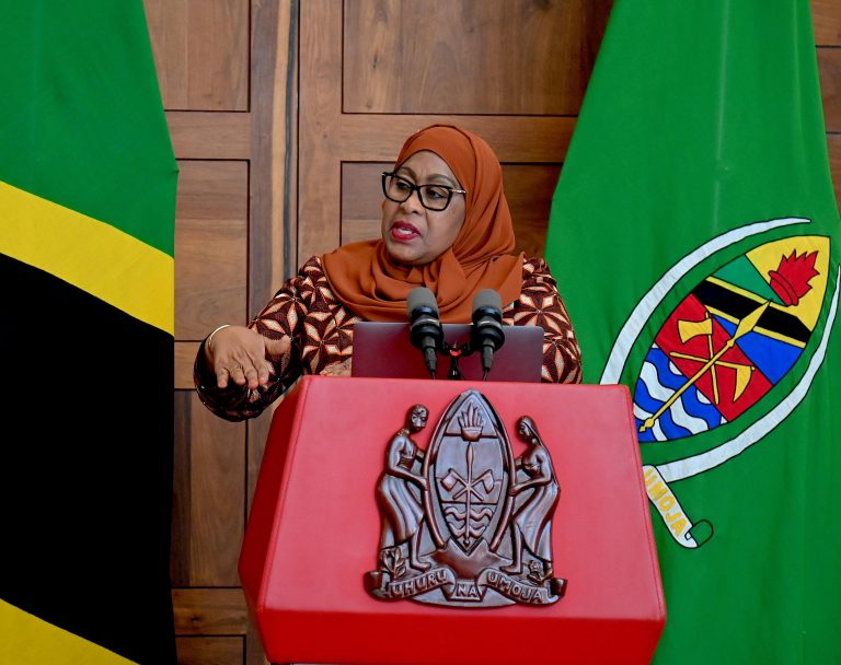 RAIS MHE. SAMIA SULUHU HASSAN AKITANGAZA MABADILIKO MADOGO YA UONGOZI SERIKALINI IKULU JIJINI DAR ES SALAAM