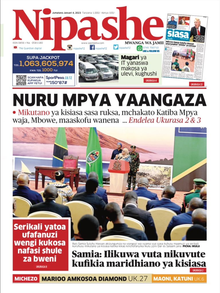 PITIA VICHWA VYA HABARI KATIKA MAGAZETI YA LEO JANUARI 4,2023