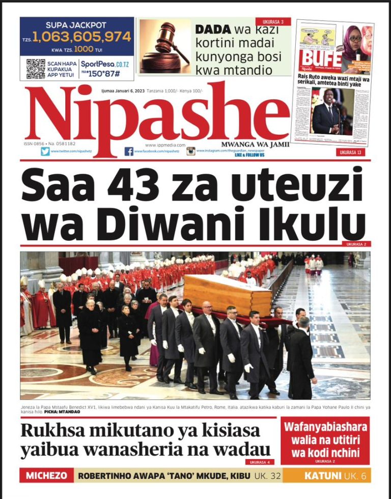 PITIA VICHWA VYA HABARI KATIKA MAGAZETI YA LEO JANUARI 6,2023