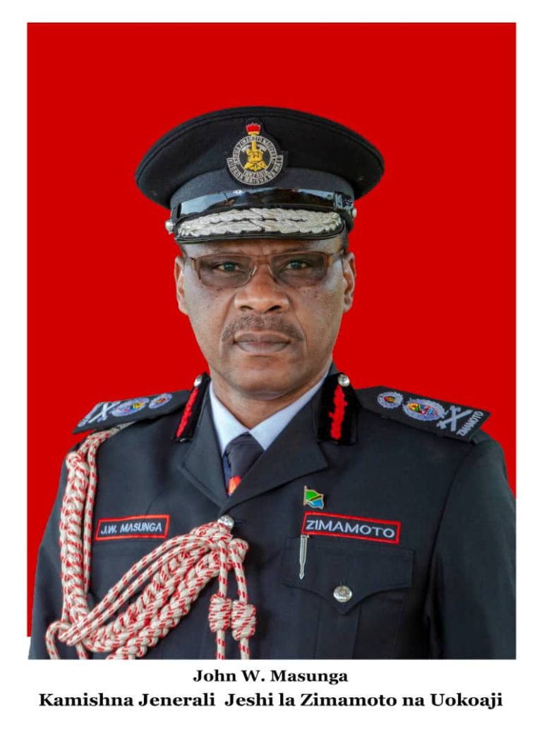 TAARIFA YA JESHI LA ZIMAMOTO NCHINI