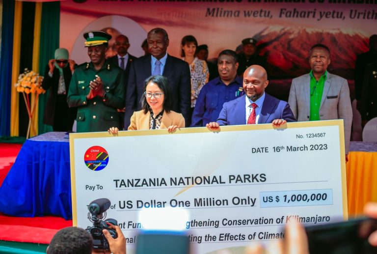 CHINA YAIPA TANZANIA DOLA MILIONI MOJA KUKUZA UTALII