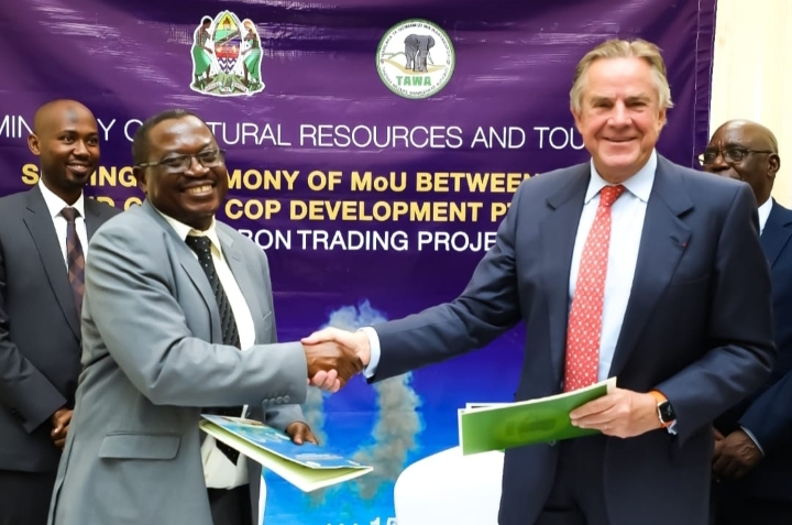 TAWA, GREENCOP DEVELOPMENT PTE Ltd ZASAINI MAKUBALIANO YA BIASHARA YA HEWA UKAA (CO2), HISTORIA MPYA YAWEKWA.