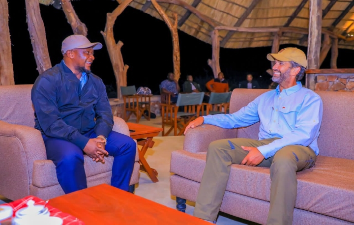WAZIRI MCHENGERWA AKUTANA NA TRUMP JUNIOR KWA MAZUNGUMZO