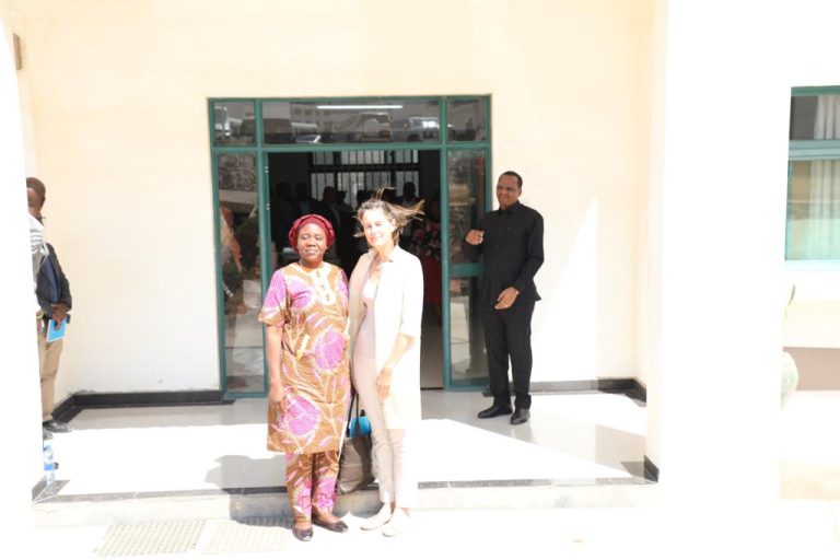 WAZIRI GWAJIMA AKUTANA NA KUZUNGUMZA NA MWAKILISHI MKAZI UNICEF NCHINI ELKE WISCH