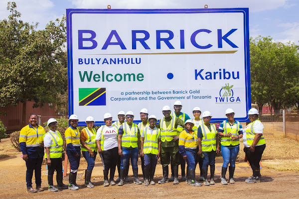 SERIKALI YAPONGEZA MGODI WA BARRICK BULYANHULU KUENDESHA SHUGHULI ZAKE KWA VIWANGO VYA KIMATAIFA