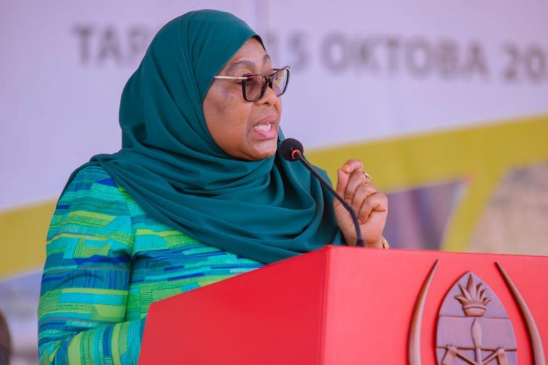 RAIS DKT. SAMIA AWAHUTUBIA WANANCHI WA ITIGI SINGIDA