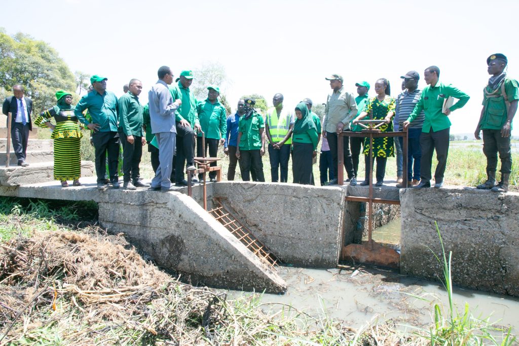 Katibu Mkuu Wa Ccm Akagua Skimu Ya Umwagiliaji Nsimbo Mpanda Full Shangwe Blog