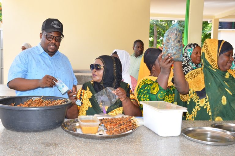 UZINDUZI WA SOKO LA MAZAO YA BAHARI NI KIKUNGWI