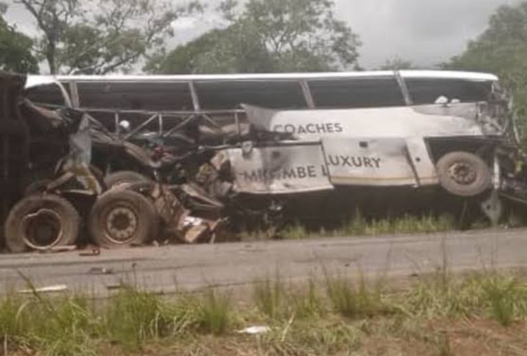 WATAKIWA KWENDA MUHIMBILI KUTAMBUA MIILI YA AJALI YA BASI LA MKOMBE ILIYOTOKEA NCHINI ZAMBIA