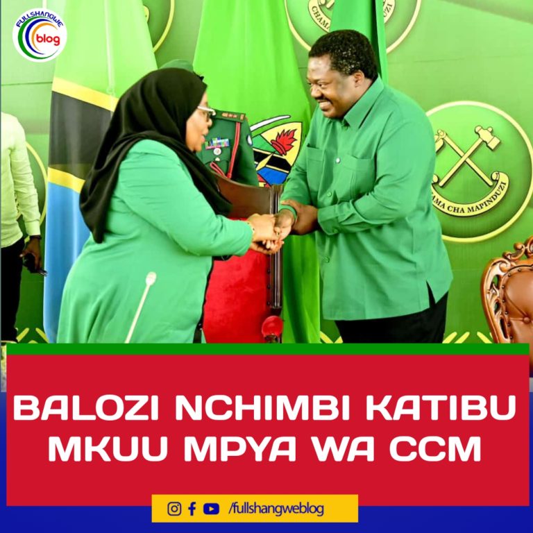 DKT. EMMANUEL NCHIMBI KATIBU MKUU MPYA CCM
