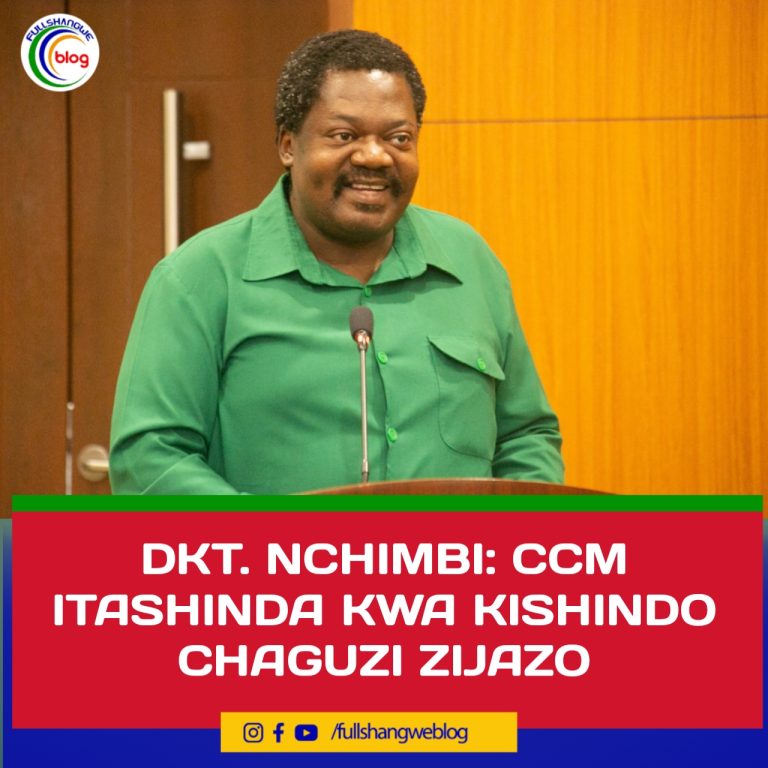 DKT. NCHIMBI: CCM ITASHINDA KWA KISHINDO CHAGUZI ZIJAZO