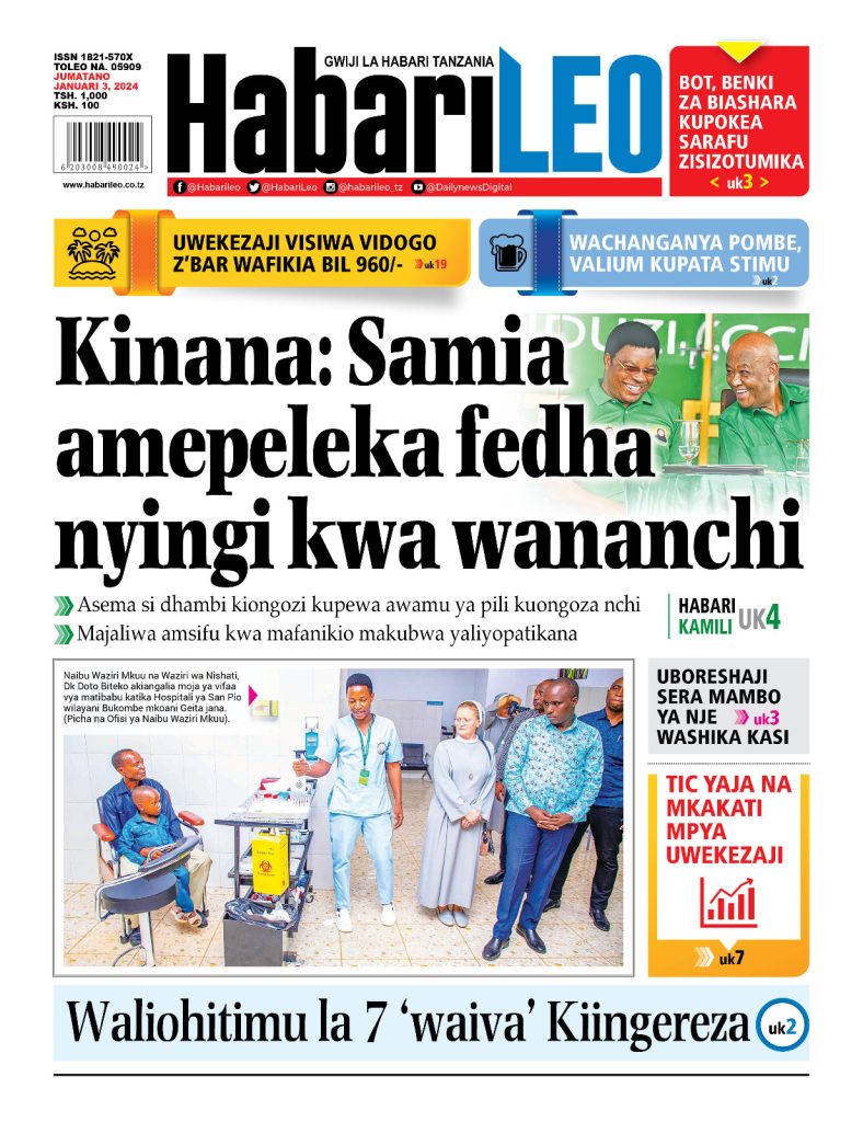 PITIA VICHWA VYA HABARI KATIKA MAGAZETI YA LEO JANUARI 3,2023