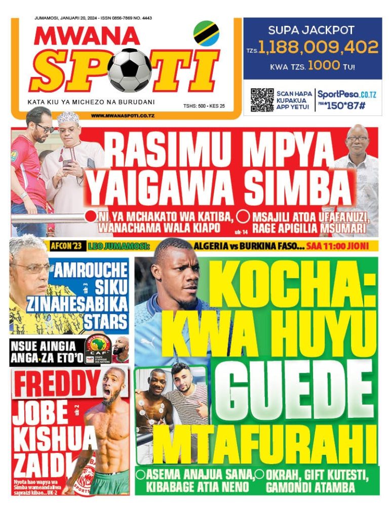 PITIA VICHWA VYA HABARI KATIKA MAGAZETI YA LEO JANUARI 20,2024