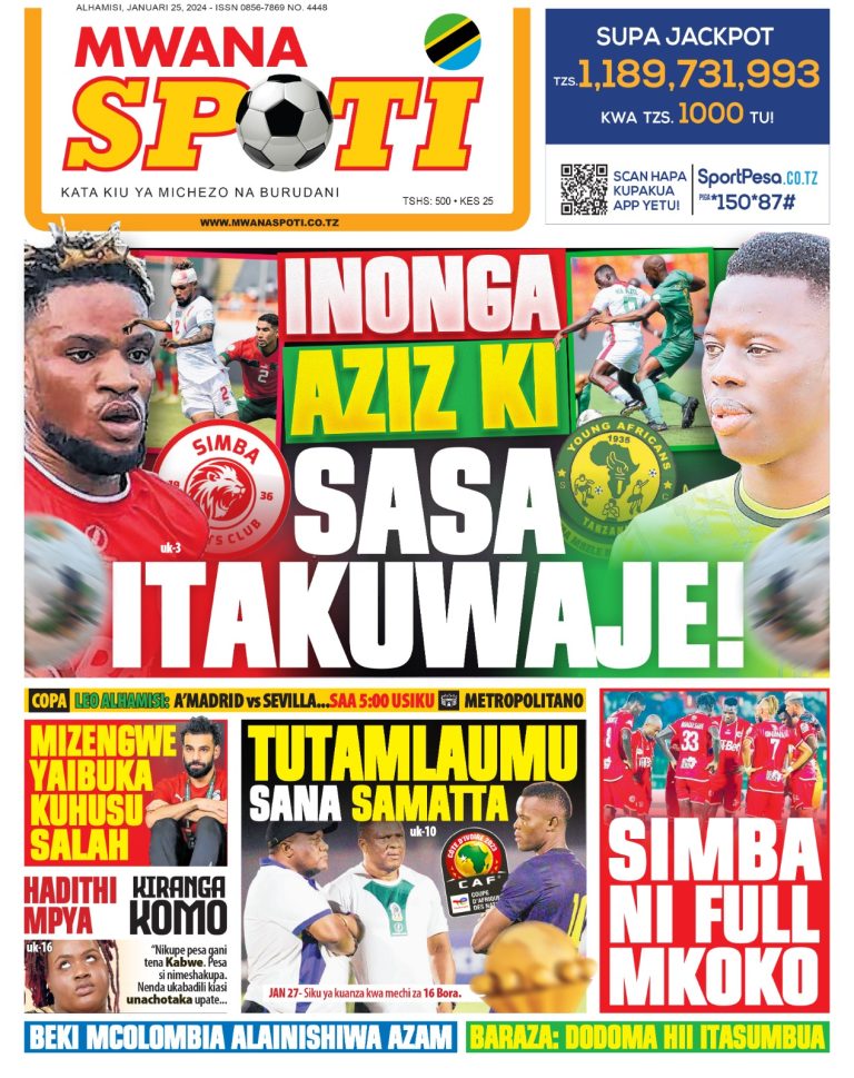 PITIA VICHWA VYA HABARI KATIKA MAGAZETI YA LEO JANUARI 25,2024