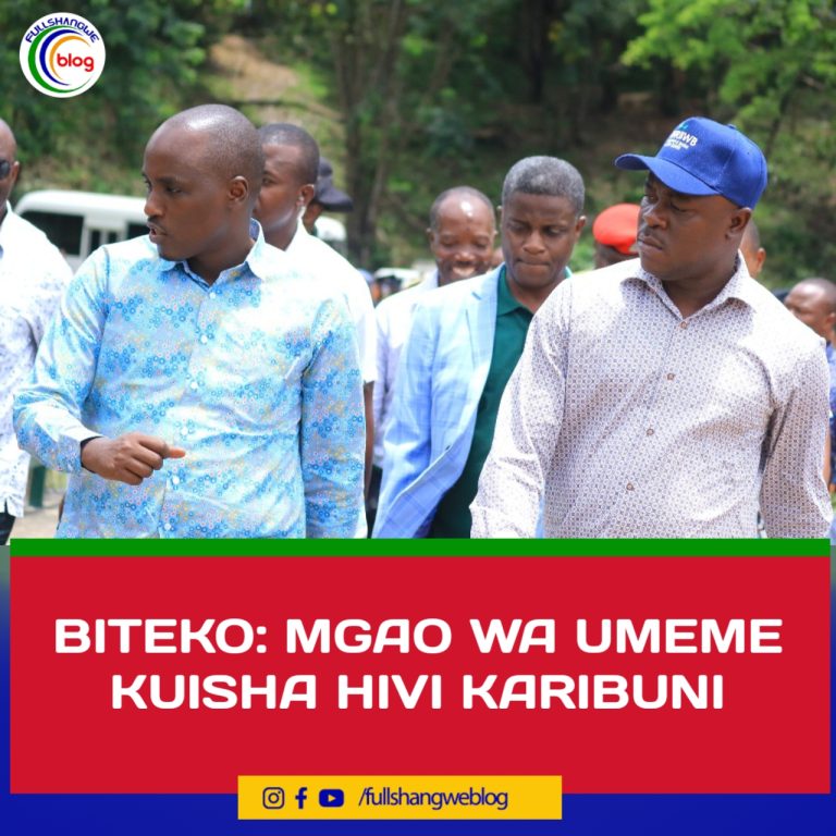BITEKO: MGAO WA UMEME KUISHA HIVI KARIBUNI