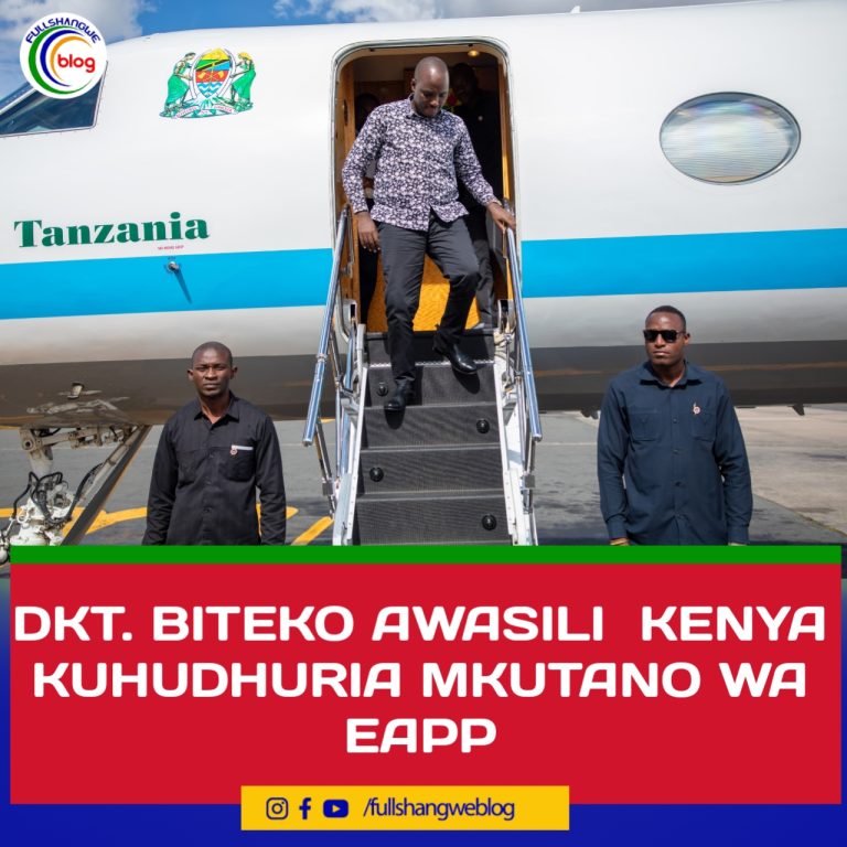 DKT. BITEKO AWASILI KENYA KUHUDHURIA MKUTANO WA EAPP