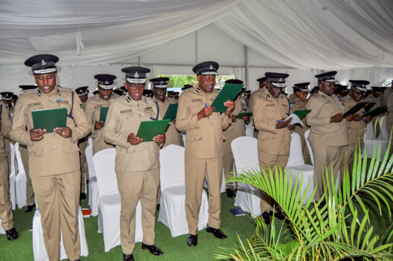 MAAFISA WA JESHI LA POLISI WASISITIZWA KUZINGATIA KIAPO CHA UADILIFU