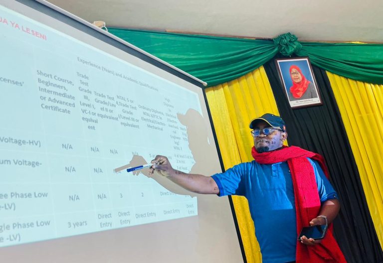 EWURA YARAHISISHA UPATIKANAJI LESENI YA UFUNDI UMEME