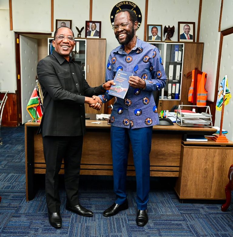 BALOZI KIBESSE ATETA NA  GAVANA WA KISUMU, PROF.ANYANG NYONG’O