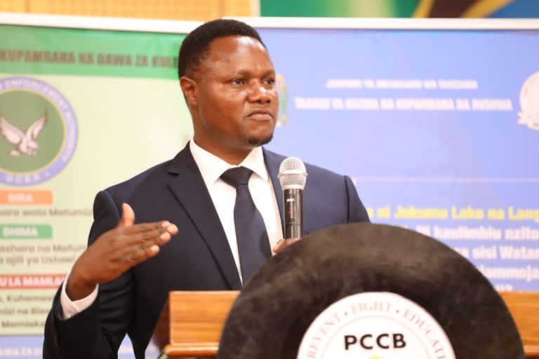 NGUZO KUU YA KUKABILIANA NA MATUMIZI YA DAWA ZA KULEVYA NA RUSHWA NI KUTOA ELIMU-KAMISHNA JENERALI LYIMO