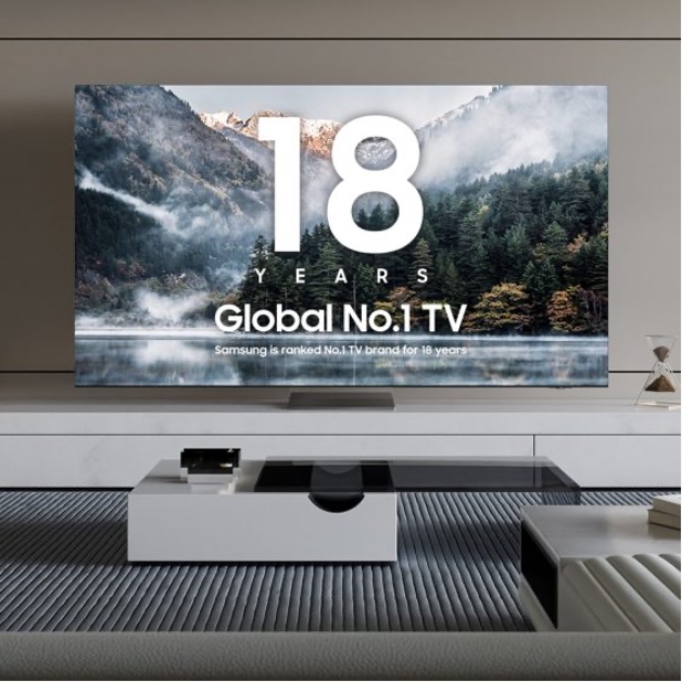 SAMSUNG ELECTRONICS YENYE HADHI KIMATAIFA, TV ZAKE KUONGOZA SOKONI MIAKA 18 MFURULIZO