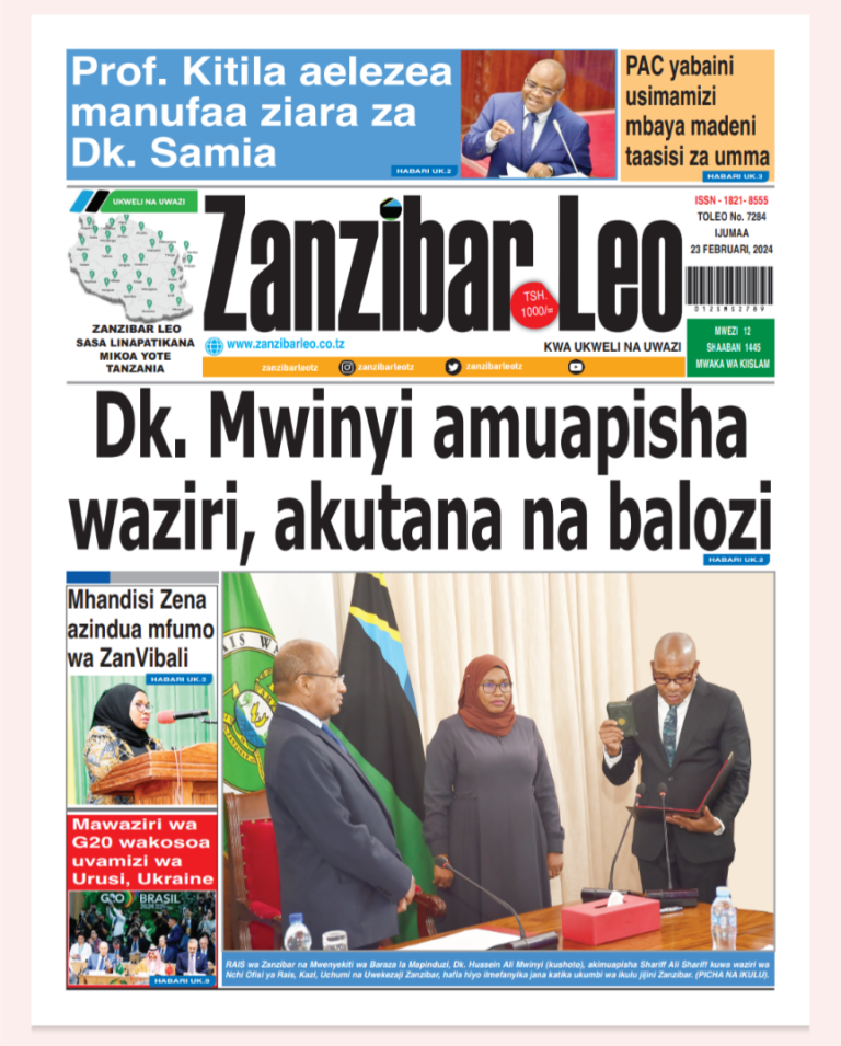 PITIA VICHWA VYA HABARI KATIKA MAGAZETI YA LEO FEBRUARI 23,2024
