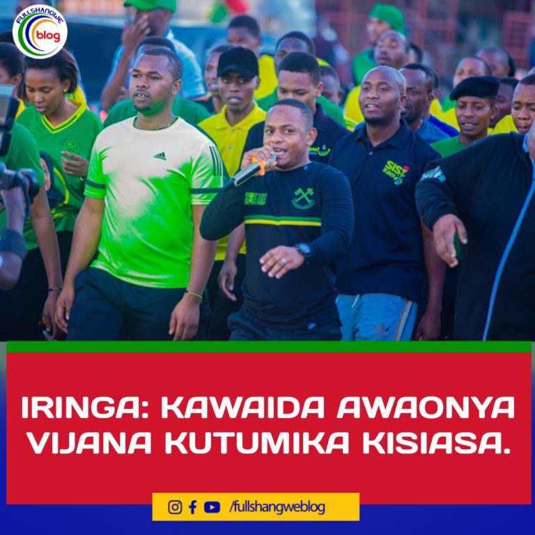 KAWAIDA AWAONYA VIJANA KUTUMIKA KISIASA.