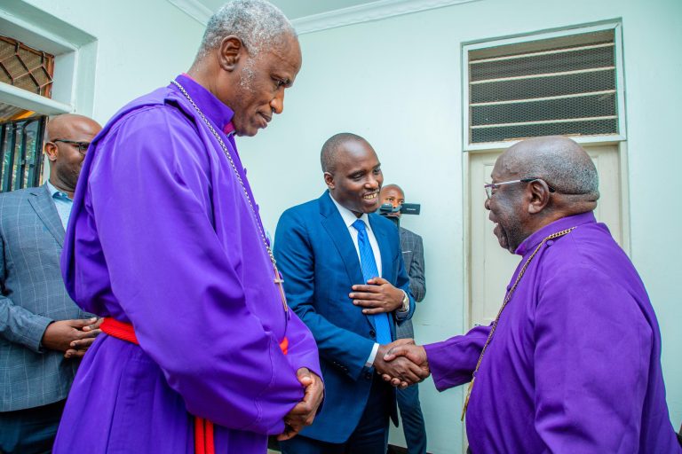 DKT. BITEKO MGENI RASMI HAFLA YA UWEKAJI JIWE LA MSINGI AICT MWANZA