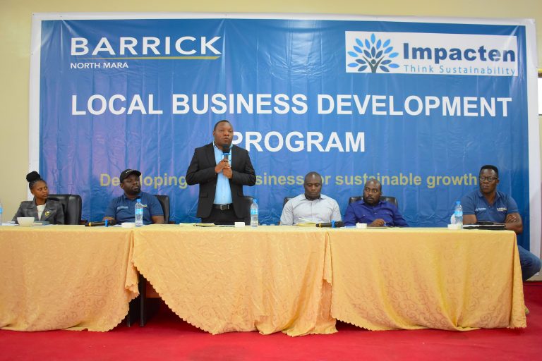 WAFANYABIASHARA WAZAWA MKOANI MARA WAENDELEA KUNUFAIKA NA MAFUNZO KUPITIA PROGRAMU YA KUWAJENGEA UWEZO YA BARRICK NORTH MARA