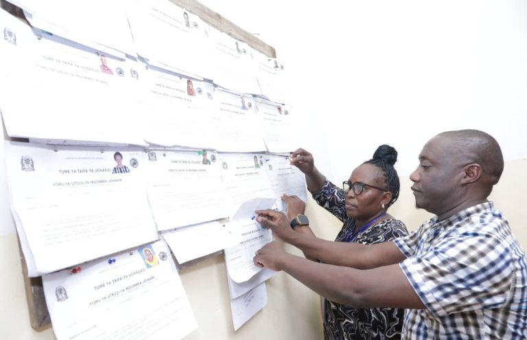 14 WATEULIWA KUWANIA UDIWANI KATA YA KIMBIJI KIGAMBONI