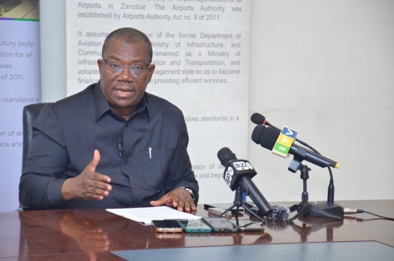 DKT. KHALID AZUNGUMZIA MAENDELEO YA SEKTA YA ANGA