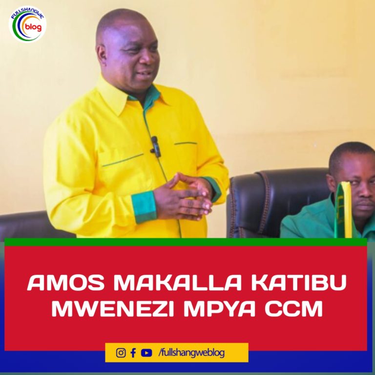 AMOS MAKALLA KATIBU MWENEZI MPYA CCM