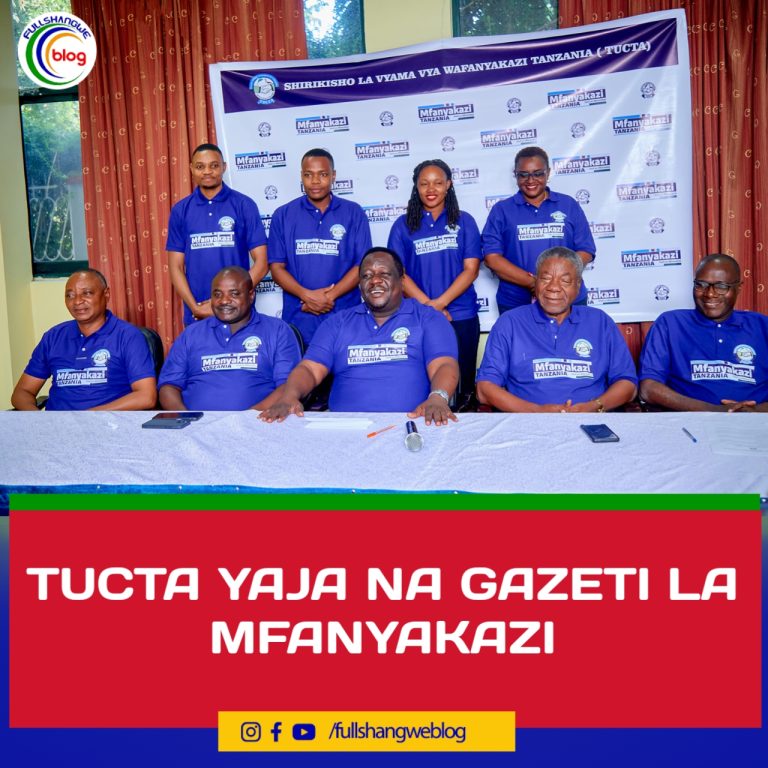 TUCTA YAJA NA GAZETI KA MFANYAKAZI