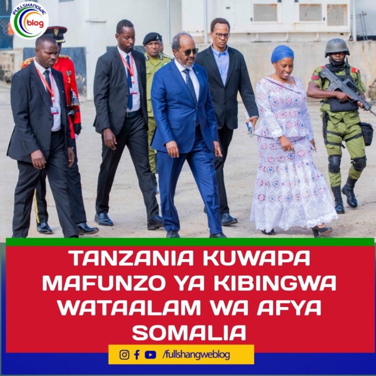 TANZANIA KUWAPA MAFUNZO YA KIBINGWA WATAALAM WA AFYA SOMALIA