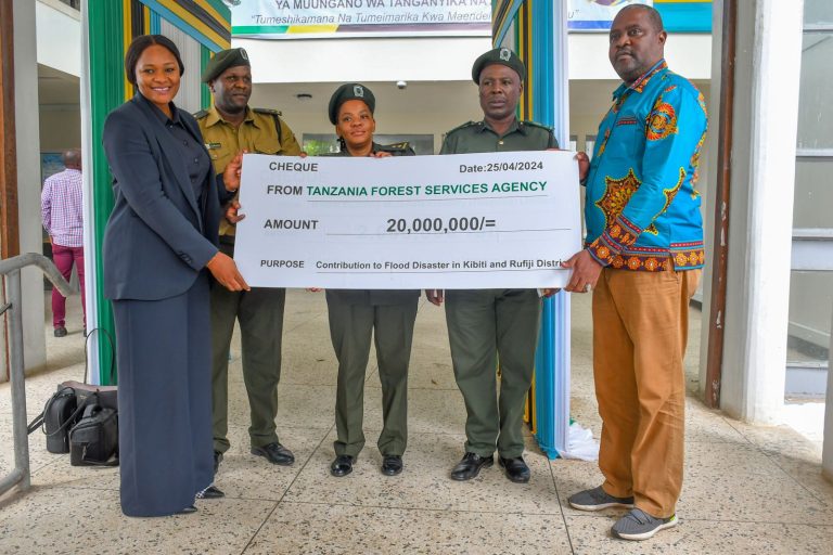 TFS YATOA MILIONI 20 KWA WAATHIRIKA WA MAFURIKO RUFIJI NA KIBITI