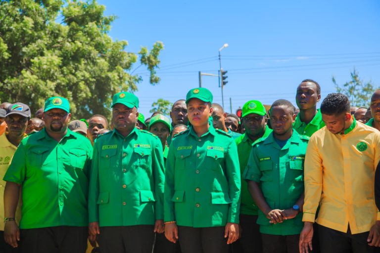 KATIBU MKUU UVCCM NDUGU JOKATE APOKELEWA KWA SHANGWE MKOANI MTWARA