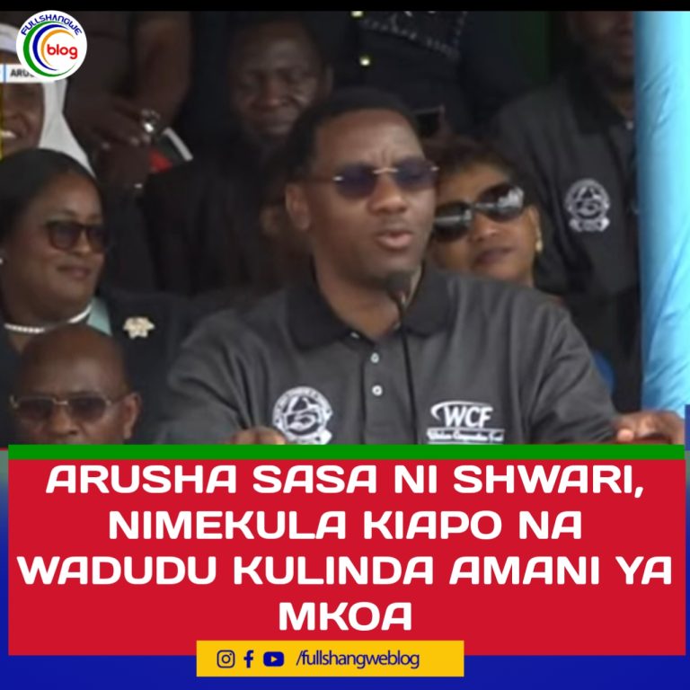 SASA ARUSHA NI SHWARI, NIMEKULA KIAPO NA WADUDU KULINDA AMANI YA MKOA