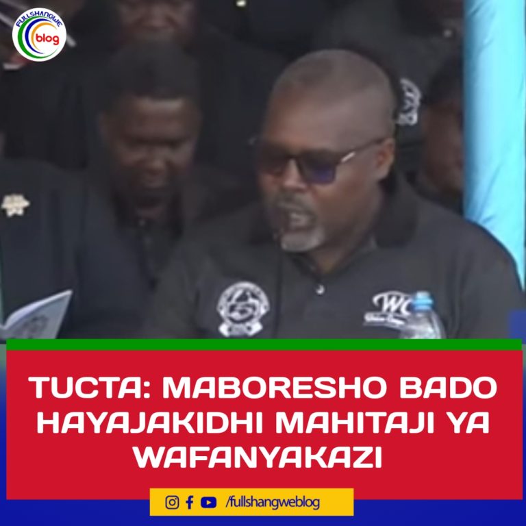 TUCTA: MABORESHO BADO HAYAJAKIDHI MAHITAJI YA WAFANYAKAZI