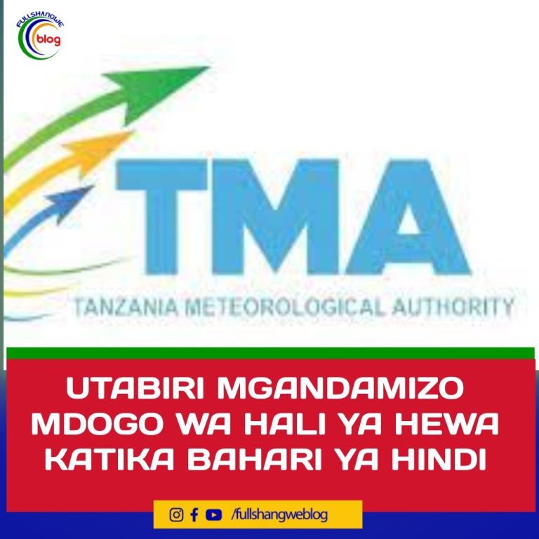 UTABIRI MGANDAMIZO MDOGO WA HALI YA HEWA KATIKA BAHARI YA HINDI