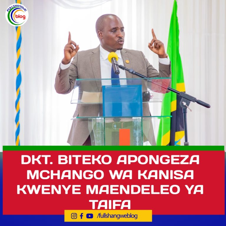 DKT. BITEKO APONGEZA MCHANGO WA KANISA KWENYE MAENDELEO YA TAIFA