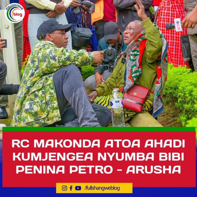 RC MAKONDA ATOA AHADI KUMJENGEA NYUMBA BIBI PENINA PETRO – ARUSHA