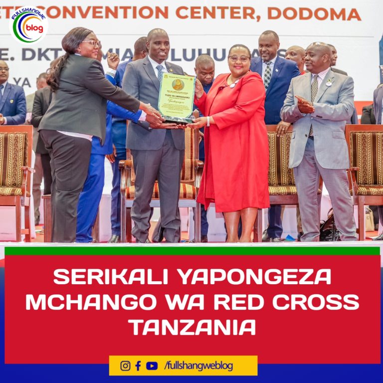 SERIKALI YAPONGEZA MCHANGO WA RED CROSS TANZANIA