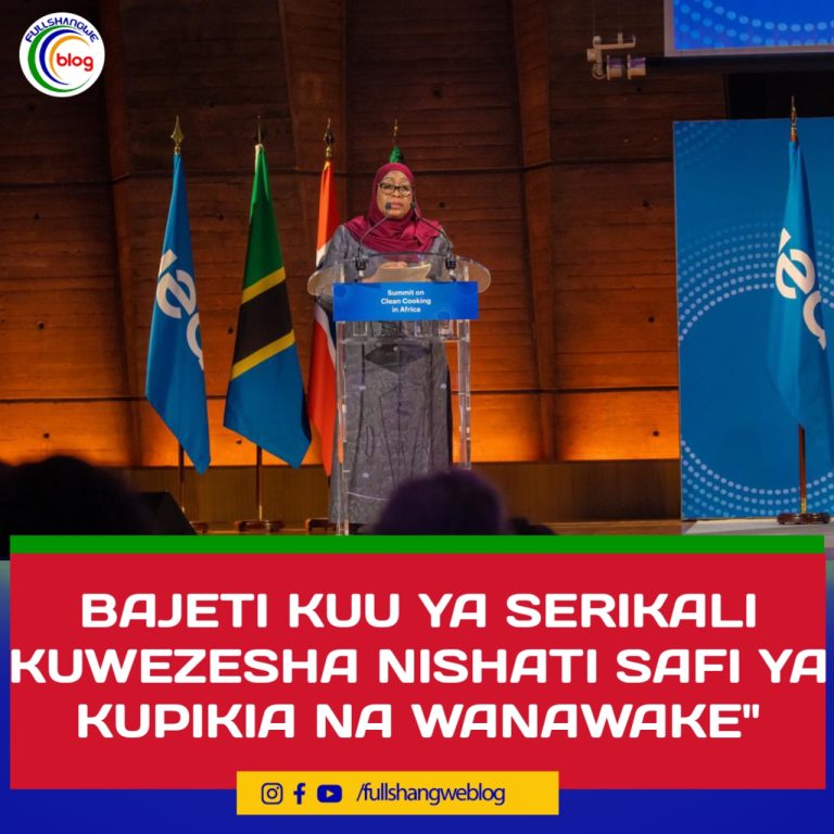 BAJETI KUU YA SERIKALI KUWEZESHA NISHATI SAFI YA KUPIKIA NA WANAWAKE