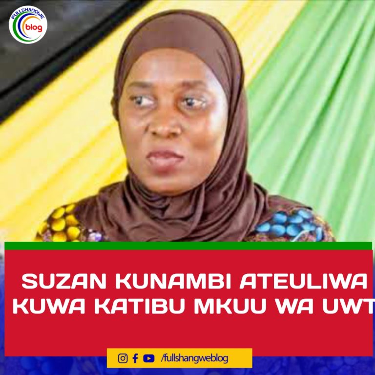 SUZAN KUNAMBI ATEULIWA KUWA KATIBU MKUU WA UWT