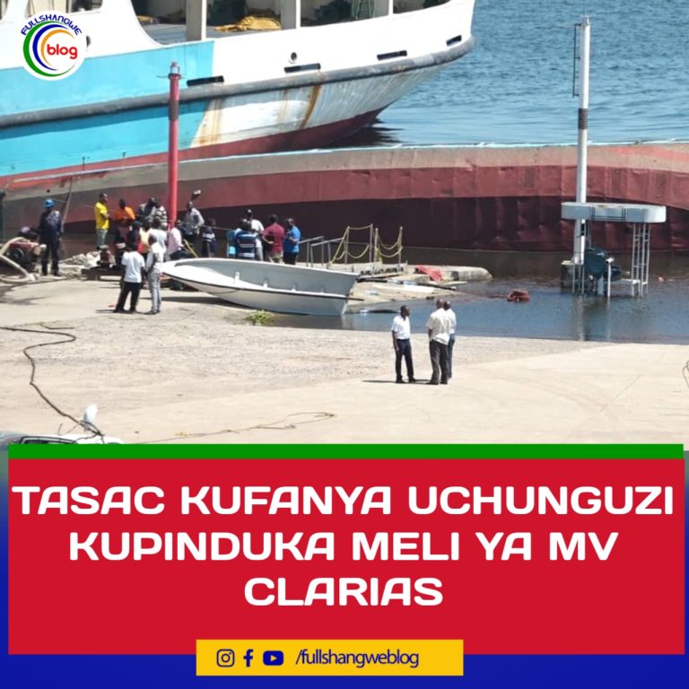 TASAC KUFANYA UCHUNGUZI KUPINDUKA MELI YA MV CLARIAS