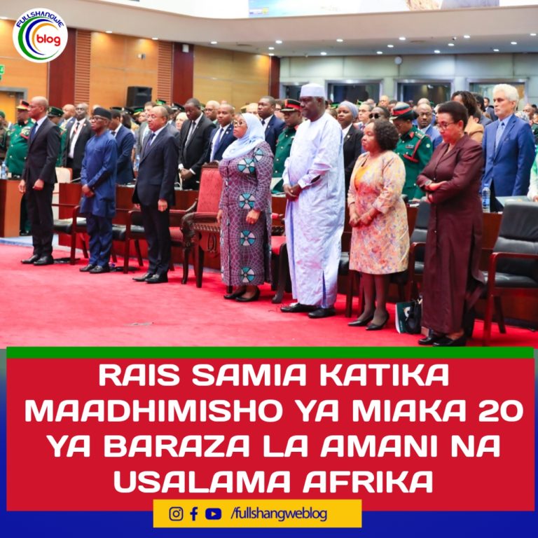 RAIS SAMIA KATIKA MAADHIMISHO YA MIAKA 20 YA BARAZA LA AMANI NA USALAMA AFRIKA