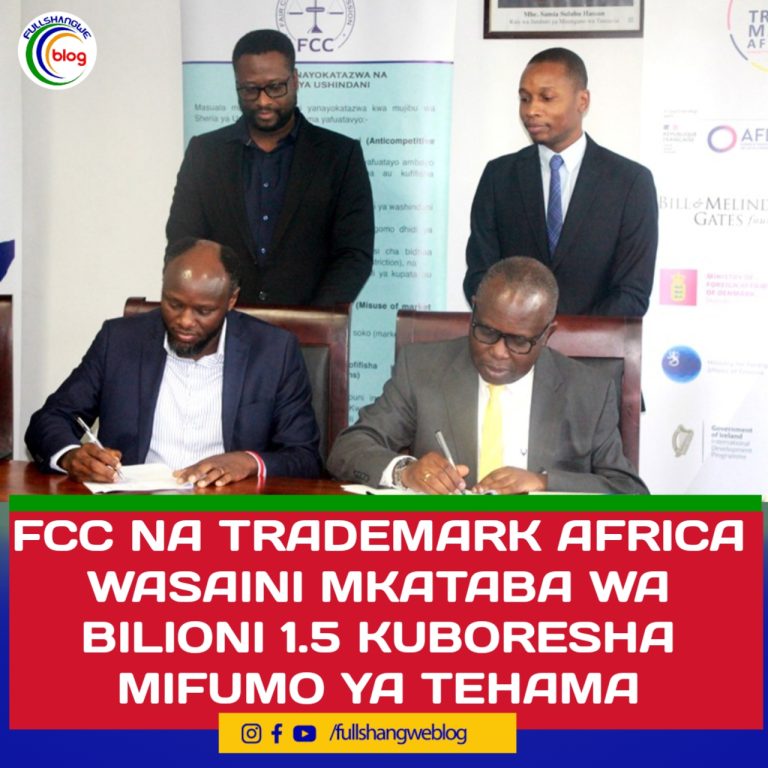FCC NA TRADEMARK AFRICA WASAINI MKATABA WA BILIONI 1.5 KUBORESHA MIFUMO YA TEHAMA
