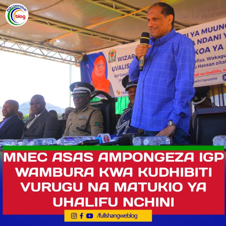 MNEC ASAS AMPONGEZA IGP WAMBURA KWA KUDHIBITI VURUGU NA MATUKIO YA UHALIFU NCHINI